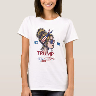 Ja, ik ben Trump Girl T-shirt