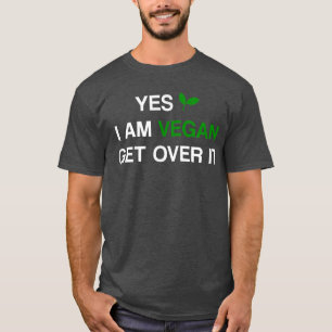JA IK BEN VEGAN OVERWIN T-SHIRT