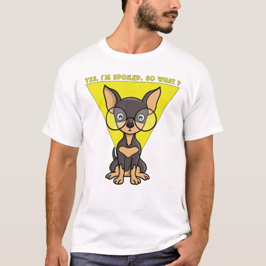 Ja, ik ben verwend. Nou en? T-shirt (Voorkant)