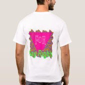 JA, IK BEN (voor homorechten) T-shirt (Achterkant)