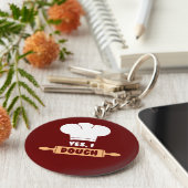 'Ja, ik deeg' Baker's Sleutelhanger (Zijkant)