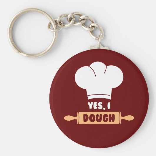 'Ja, ik deeg' Baker's Sleutelhanger (Voorkant)