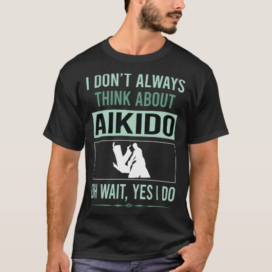 Ja, ik doe Aikido T-shirt (Voorkant)