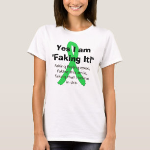 Ja, ik doe alsof! Ziekte van Lyme Awareness Shirt