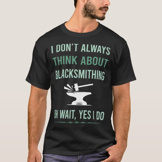Ja, ik doe Blacksmith T-shirt (Voorkant)
