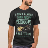 Ja, ik doe mandoline t-shirt (Voorkant)