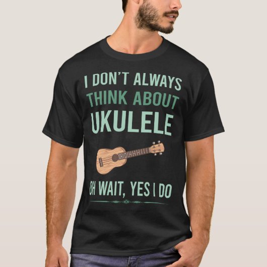 Ja ik doe Ukulele T-shirt (Voorkant)
