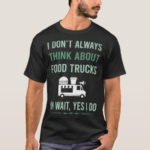 Ja, ik doe voedsel vrachtwagens t-shirt