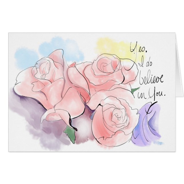 Ja, ik geloof wel in jou. (Voorkant Horizontaal)