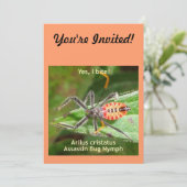 Ja, ik haal Assassin Bug Kaart (Staand voorkant)