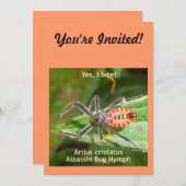 Ja, ik haal Assassin Bug Kaart (Voorkant / Achterkant)