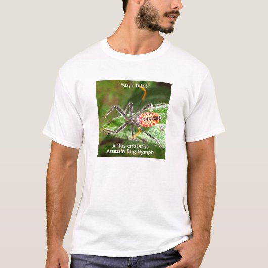 Ja, ik haal Assassin Bug T-shirt (Voorkant)