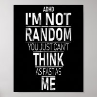 Ja, ik heb ADHD in niet willekeurige grappige quot