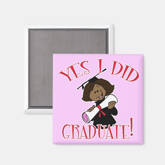 Ja, ik heb Afstuderen! Magneet (Voorkant / Achterkant)