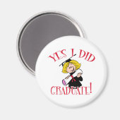 Ja, ik heb Afstuderen! Producten Magneet (Voorkant / Achterkant)