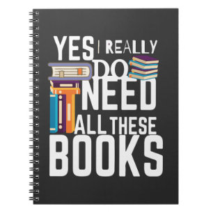 Ja, ik heb echt al deze boeken nodig notitieboek