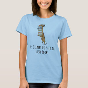 Ja, ik heb echt al deze boeken Shirt nodig