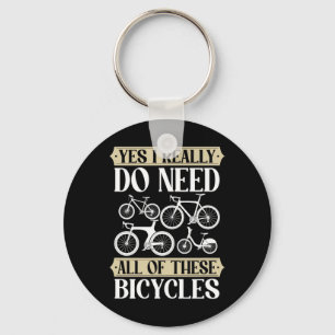 Ja, ik heb echt al deze fietsen nodig voor downhil sleutelhanger