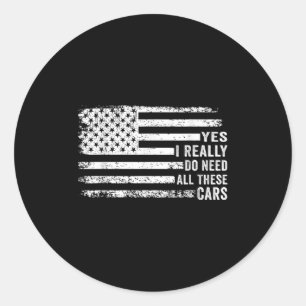 Ja, ik heb echt al deze grappige garage monteurs n ronde sticker