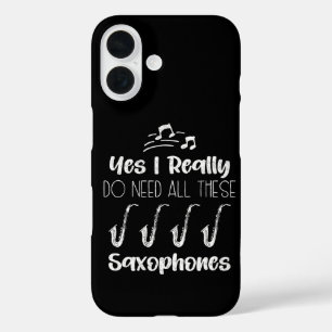 Ja, ik heb echt al deze saxofoonspelers nodig iPhone 16 hoesje