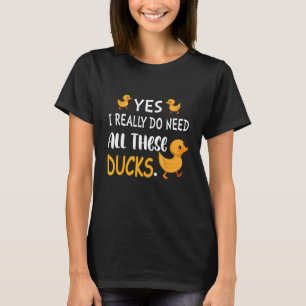 Ja, ik heb echt al die eikels nodig t-shirt