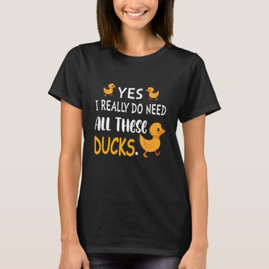 Ja, ik heb echt al die eikels nodig t-shirt (Voorkant)