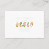 Ja, ik heb echt al die gnoomtuinen nodig visitekaartje (Voorkant)