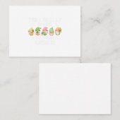 Ja, ik heb echt al die gnoomtuinen nodig visitekaartje (Voorkant / Achterkant)