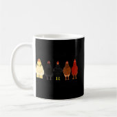 Ja, ik heb echt al die kippen nodig koffiemok (Links)