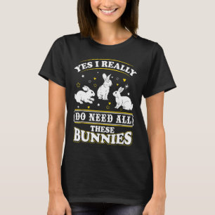 Ja, ik heb echt al die konijntjes Shirt konijntje