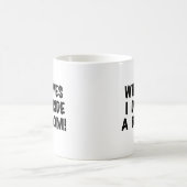 Ja, ik heb een kamer gerooid koffiemok (Center)