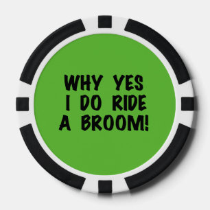 Ja, ik heb een kamer gerooid poker chips