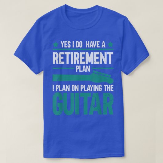 Ja, ik heb een pensioenplan dat ik van plan ben om t-shirt (Design voorkant)