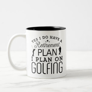Ja, ik heb een pensioenplan dat ik van plan ben om tweekleurige koffiemok