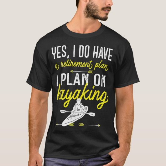 Ja, ik heb een pensioenplan dat ik van plan ben vo t-shirt (Voorkant)