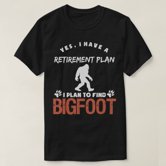 Ja ik heb een pensioenplan Funny Dierenvriend Gi T-shirt (Design voorkant)