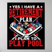 Ja, ik heb een pensioenplan Ik ben van plan om Bil Poster (Voorkant)