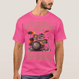 Ja Ik heb een pensioenplan Ik ben van plan om PL T-shirt