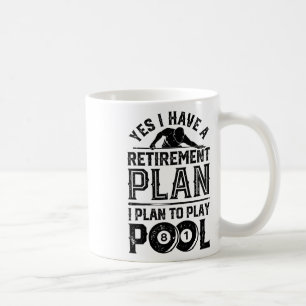 Ja, ik heb een pensioenplan Ik ben van plan om Poo Koffiemok