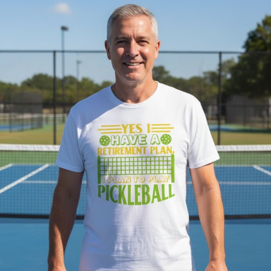 Ja, ik heb een pensioenplan t-shirt
