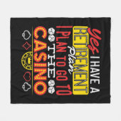 Ja, ik heb een pensioenplan voor Casino Funny Gamb Fleece Deken (Voorkant (Horizontaal))