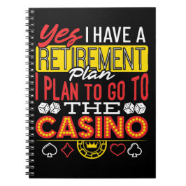 Ja, ik heb een pensioenplan voor Casino Funny Gamb Notitieboek