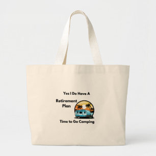 Ja, ik heb een pensioenregeling op een grote tote bag