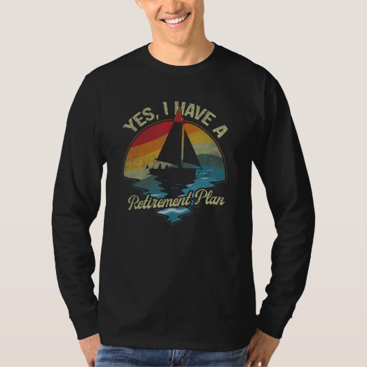 Ja, ik heb een Plant dat op zee vliegt. T-shirt (Voorkant)