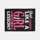 Ja, ik heb het als een meisje gevonden dat een les fleece deken (Voorkant (Horizontaal))