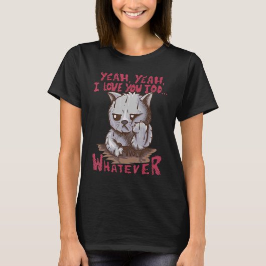 Ja, ik hou ook van jou. t-shirt (Voorkant)
