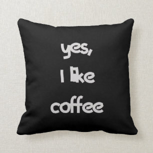 Ja, ik hou van koffie kussen