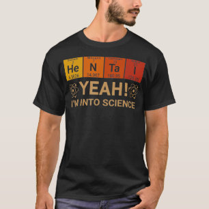 Ja, ik hou van wetenschap, chemie liefhebber t-shirt