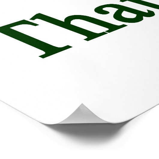 Ja, ik hou zo veel van Brazilië Poster (Hoek)