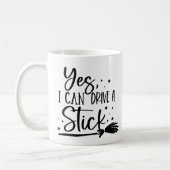 Ja, ik kan een stick gebruiken koffiemok (Links)